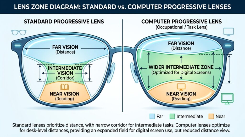 computer glasses for presbyopia
