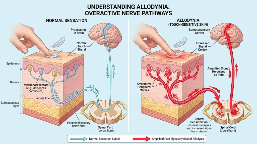 neuropathic skin pain