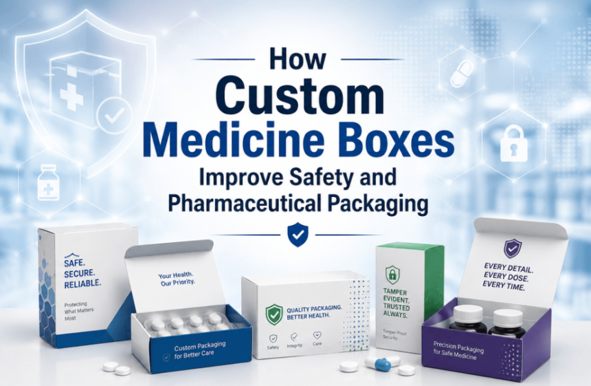 How Custom Medicine Boxes Improve Safety and Pharmaceutical Packaging