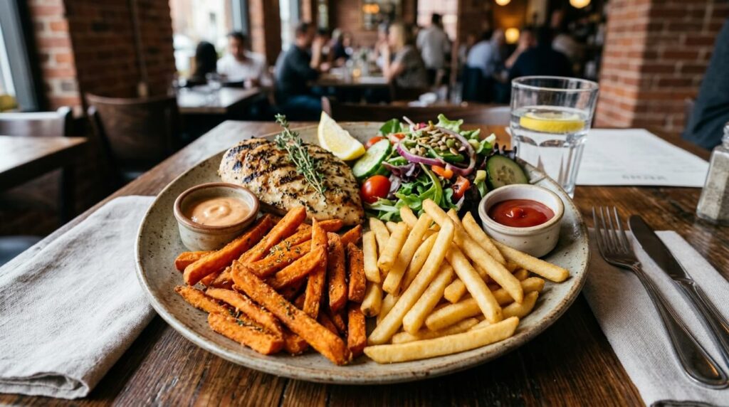 french fries calories