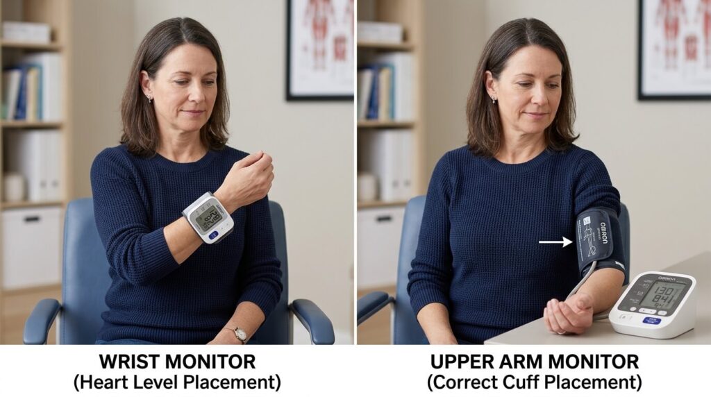 automatic wrist blood pressure monitor