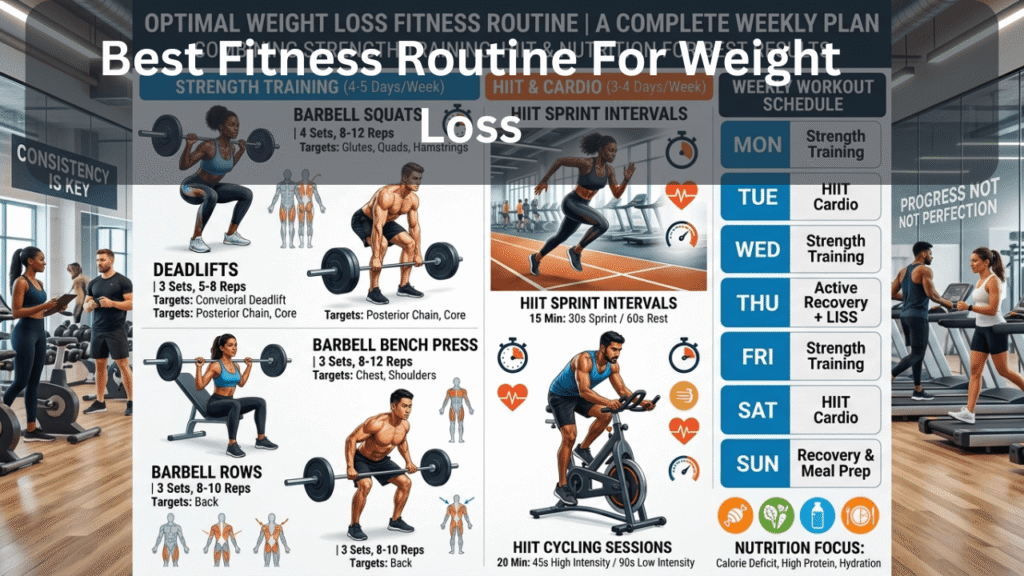 best fitness routine for weight loss