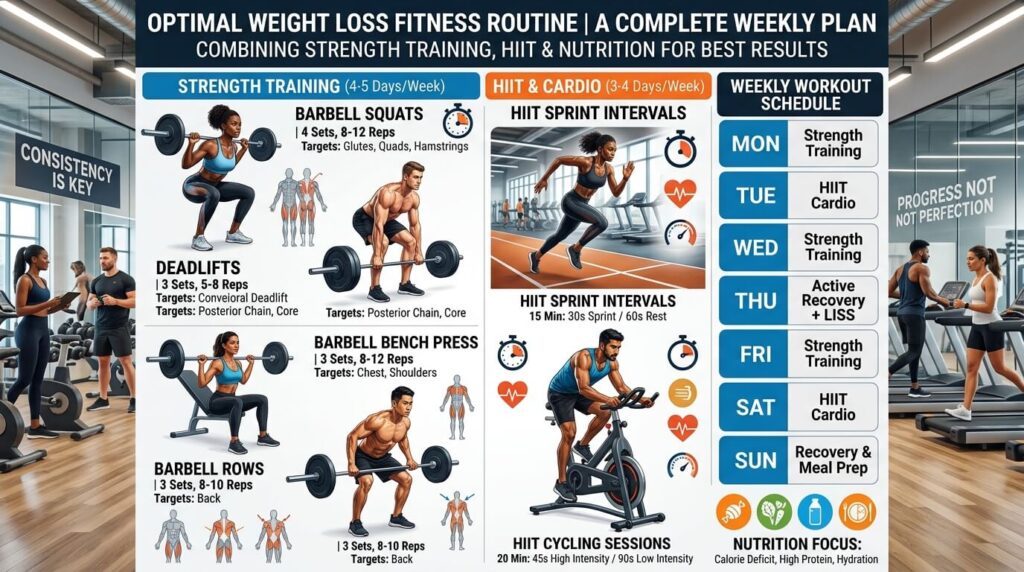 exercise plan for weight loss