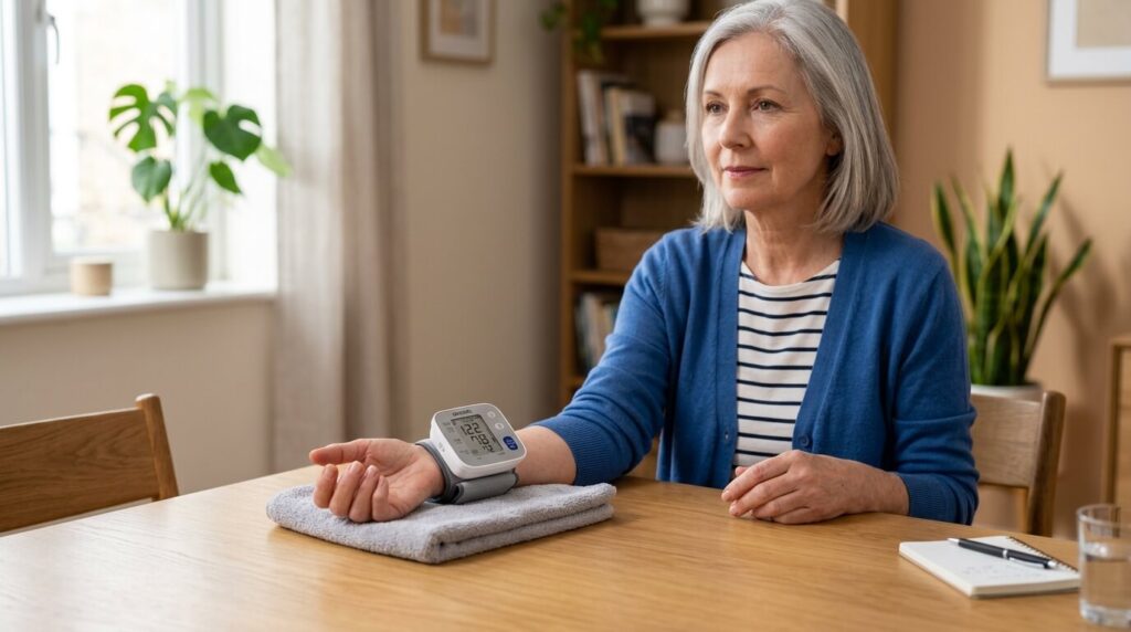 wrist BP monitor