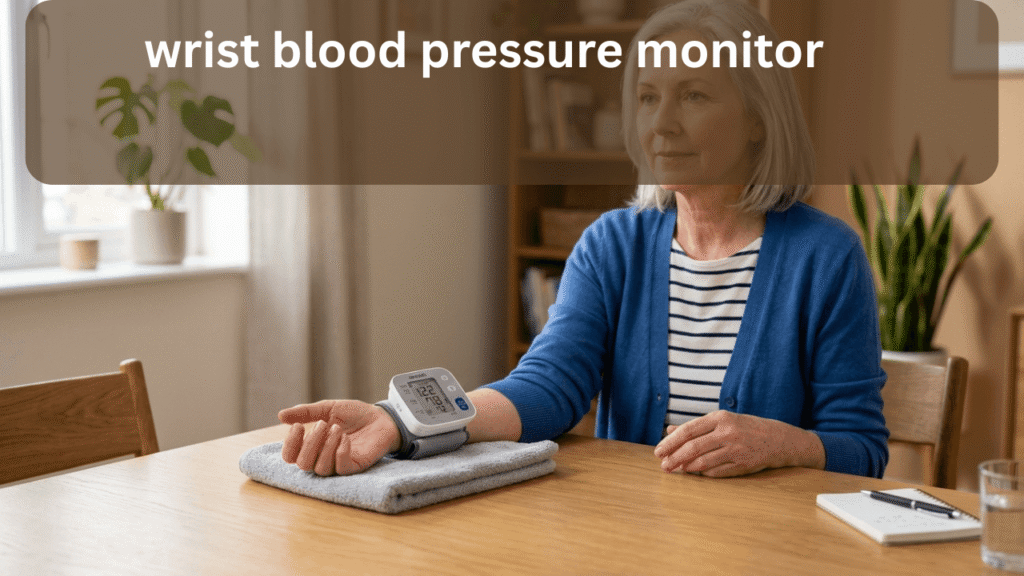 wrist blood pressure monitor